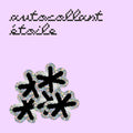 Autocollant paillettes